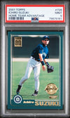 Graded 2001 Topps Home Team Advantage Ichiro Suzuki #726 Rookie RC Baseball Card PSA 9 Mint