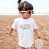 Custom Baby Name Daisy Bodysuit by EnjoyMyDesign LLC