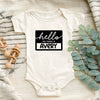 Hello My Name Is Custom Kids Name Shirt - Black by EnjoyMyDesign LLC