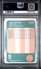 Graded 1988 Fleer Isiah Thomas #45 Basketball Card PSA 8 NM-MT