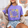 I Will Praise Him in Every Season Comfort Colors Tee – Christian Floral Cross Shirt by Adorb Custom Tees