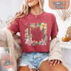 I Will Praise Him in Every Season Comfort Colors Tee – Christian Floral Cross Shirt by Adorb Custom Tees