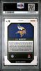 Graded 2024 Panini Prizm JJ McCarthy #19 Emergent Green Rookie RC Football Card PSA 10 Gem Mint