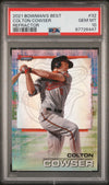 Graded 2021 Topps Bowmans Best Colton Cowser #32 Refractor Rookie RC Baseball Card PSA 10 Gem Mint