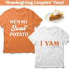 I YAM T-Shirt – Funny Thanksgiving Pun Tee by Adorb Custom Tees