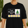 "I Am Working For Christmas Break" Tee by Dog Mom Hat