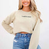 I Could Be Meaner Sweatshirt by Adorb Custom Tees