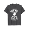 "I Have the Best Wife" Humor T-Shirt – Funny Husband Gift, Summer Casual Tee by Dog Mom Hat