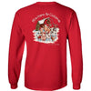 I'll Be Home For Christmas Farm on Red Southern Couture Long Sleeve Tee by DoodleBug's