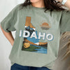 Idaho State Vintage Shirt by EnjoyMyDesign LLC