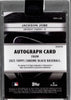 2025 Topps Chrome Black Jackson Jobe #CBAJJB Refractor Auto /199 Detroit Tigers Rookie RC Baseball Card