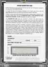 2025 Topps Now Ace Bailey #D5 Red Auto Redemption /5 Utah Jazz Rookie RC Basketball Card
