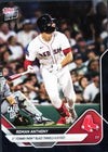 2025 Topps Now Roman Anthony #396 Black Foil /10 Boston Red Sox Rookie RC Baseball Card