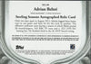 2025 Topps Sterling Adrian Beltre #SSAAB Sterling Seasons 2012 Relic Auto /25 Texas Rangers Baseball Card