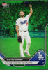 2025 Topps Now Clayton Kershaw #373 Green Chrome /99 Los Angeles Dodgers Baseball Card