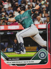 2025 Topps Now Cal Raleigh #413 Red Foil /5 Seattle Mariners Baseball Card
