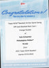 2025 Topps Now Kyle Schwarber #433 Orange All-Star Game Swing Off Relic /25 Redemption Philadelphia Phillies Baseball Card