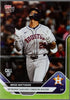2025 Topps Now Brice Matthews #449 Gold Foil /50 Houston Astros Rookie RC Baseball Card by Hall of Fame Sports Memorabilia