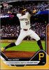 2025 Topps Now Paul Skenes #428 Orange Foil /25 Pittsburgh Pirates Baseball Card by Hall of Fame Sports Memorabilia