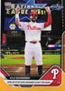2025 Topps Now Kyle Schwarber #434 Orange Foil /25 Philadelphia Phillies Baseball Card by Hall of Fame Sports Memorabilia