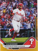 2025 Topps Now Kyle Schwarber #515 Orange Foil /25 Philadelphia Phillies Baseball Card by Hall of Fame Sports Memorabilia