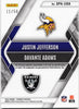 2023 Panini Phoenix Justin Jefferson/Davante Adams #DPAJJDA Dual Patch Auto /50 Football Card by Hall of Fame Sports Memorabilia