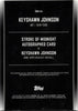 2024 Topps Midnight Keyshawn Johnson #SMAJK Stroke of Midnight Dusk Auto /75 New York Jets Football Card by Hall of Fame Sports Memorabilia