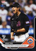 2025 Topps Now Jonah Tong #628 Black Foil /10 New York Mets Rookie RC Baseball Card by Hall of Fame Sports Memorabilia