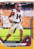 2025 Topps Bowman U Now Gunner Stockton #12 Orange Foil /25 Georgia Bulldogs Rookie RC Football Card by Hall of Fame Sports Memorabilia