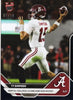 2025 Topps Bowman U Now Ty Simpson #22 Black Foil /10 Alabama Crimson Tide Rookie RC Football Card by Hall of Fame Sports Memorabilia