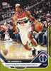 2025 Topps Now Tre Johnson #14 Gold Foil /50 Washington Wizards Rookie RC Basketball Card by Hall of Fame Sports Memorabilia