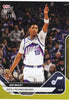 2025 Topps Now Ace Bailey #9 Gold Foil /50 Utah Jazz Rookie RC Basketball Card by Hall of Fame Sports Memorabilia