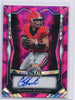 2025 Leaf Metal Gunner Stockton #MAGS1 Pink Ice Auto /20 Georgia Bulldogs Rookie RC Football Card by Hall of Fame Sports Memorabilia