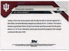 2025 Topps Bowman U Now Fernando Mendoza #58 Orange Foil /25 Indiana Hoosiers Rookie RC Football Card by Hall of Fame Sports Memorabilia