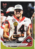 2025 Topps Bowman U Now Gunner Stockton #57 Gold Foil /50 Georgia Bulldogs Rookie RC Football Card by Hall of Fame Sports Memorabilia
