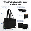 Puffer Dog Travel Bag for Dog Moms by Rubyloo