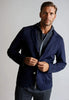 In-Flight Stretch Blazer Navy by Buki