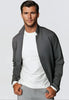 In-Flight Stretch Blazer - Charcoal Gray by Buki