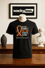 In This Family Nobody Fights Alone Leukemia Cancer Awareness Graphic Tee Shirt by MyWackyTees
