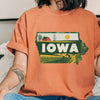 Iowa State Vintage Shirt by EnjoyMyDesign LLC
