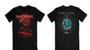 Iron Maiden Senjetsu Eddie Archer Red Circle Tee (Black) [T-Shirt] by Rock Band Apparel