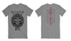 Iron Maiden Senjetsu Samurai Eddie Black Graphic Tee (Grey) [T-Shirt] by Rock Band Apparel