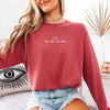 Is Lie, Liar Told You That Comfort Colors Long Sleeve – Hockey Romance BookTok Shirt by Adorb Custom Tees