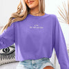 Is Lie, Liar Told You That Comfort Colors Long Sleeve – Hockey Romance BookTok Shirt by Adorb Custom Tees