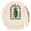 Saturdays Are For The Dads Golf Green by Shield Republic