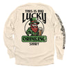 This Is My Lucky Drinking Shirt by Shield Republic