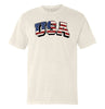 USA Flag Lettering (Front) by Shield Republic