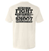 Too Old To Fight But I Can Still Shoot Pretty Damn Good by Shield Republic