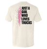 Just A Girl Who Loves Trucks by Shield Republic