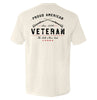 Proud American Veteran The Oath Never Ends by Shield Republic